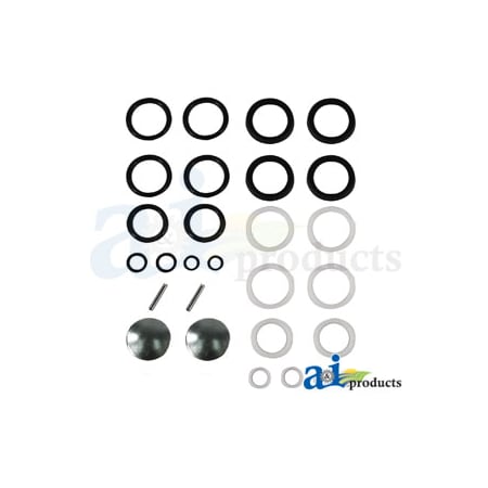 A & I Products Kit, O-Ring; ISO Remote Coupler 3" x3" x2" A-RE206776
